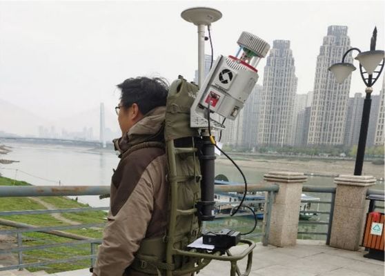 Lange afstand 1350m Hommellidar Systeem ARS-1000L Hoge Nauwkeurigheid In de lucht