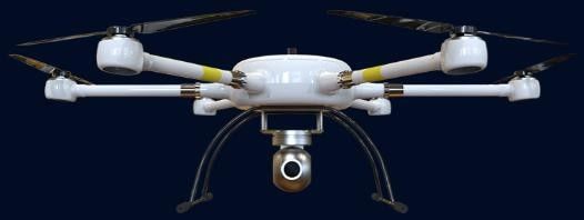 120min de Rotoruav Long120 van Max Load 8kg Multi Lichte Regenweerstand Zes Ashommel
