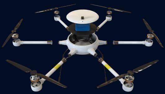 120min de Rotoruav Long120 van Max Load 8kg Multi Lichte Regenweerstand Zes Ashommel