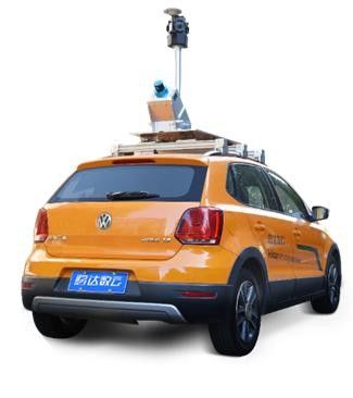 150/300/600m Waaier hiScan-C Mobiele LiDAR LiDAR van de Systeemauto Sensor