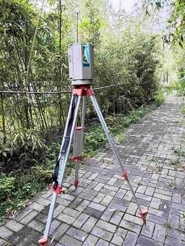 500m 3D de Scannerhs500i 5mm@40m Nauwkeurigheid van de Lange afstandlaser voor Misvorming Controle