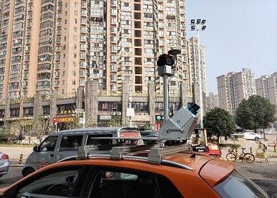 5mm@40m-Nauwkeurigheids Mobiel LiDAR Systeem hiScan-C Materiaal voor Techniekonderzoek
