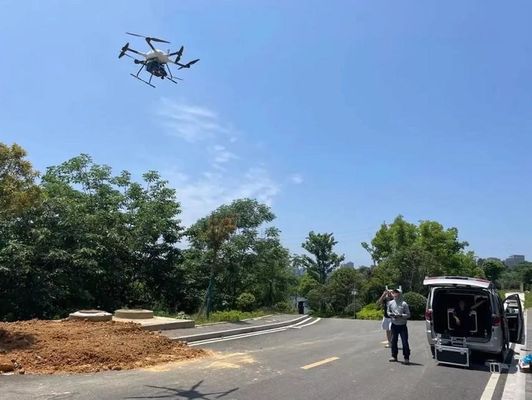 Noodsituatieuav LiDAR Afbeeldingslidar Aftastensysteem In de lucht pm-1500 1500m Waaier