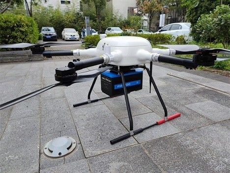 100-2000kHz PRR pm-1500 LiDAR Systeem In de lucht voor Topografische Afbeelding