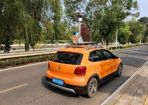 30M Pixels Mobile 3D Meetsystemen hiScan-C van het Laseraftasten voor Weg als Gebouwd Onderzoek