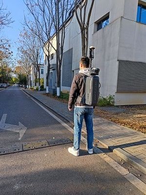 3D de Laserscanner van 300000points/s HiSLAM voor Bouw ModelConstruction