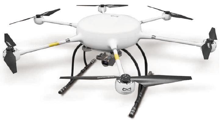 120min de Rotoruav Long120 van Max Load 8kg Multi Lichte Regenweerstand Zes Ashommel