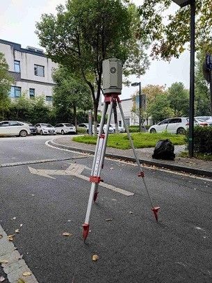 HS650i Multiecho 3D Laser de Bouwscanner 1.5m650m voor Hulpkantoor Modellering